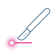 Requires Less Tumor Tissue Icon