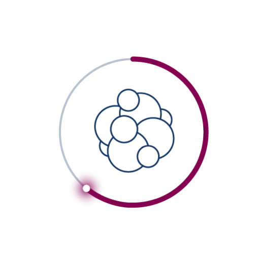 Dividing cells icon